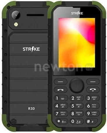 Телефон Strike R30 (зеленый)