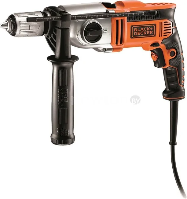 Ударная дрель Black & Decker KR1102K-QS