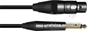 Кабель Leem MHI-5 XLR - 6.3 мм (5 м, черный)