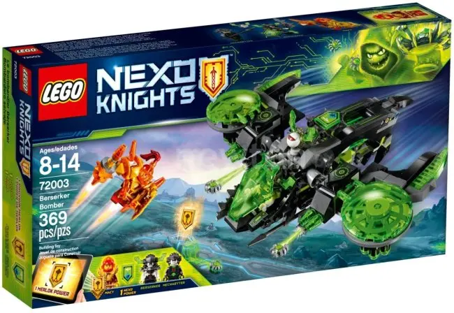 Конструктор LEGO Nexo Knights 72003 Неистовый бомбардировщик