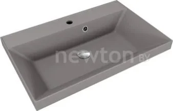 Умывальник Symbolite Asti 80x45 (кварц, серый шелк)