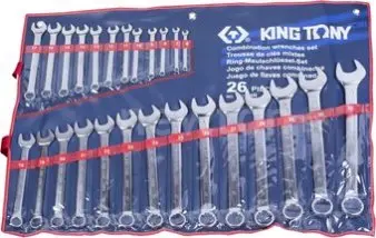 Набор ключей King Tony 1226MR (26 предметов)