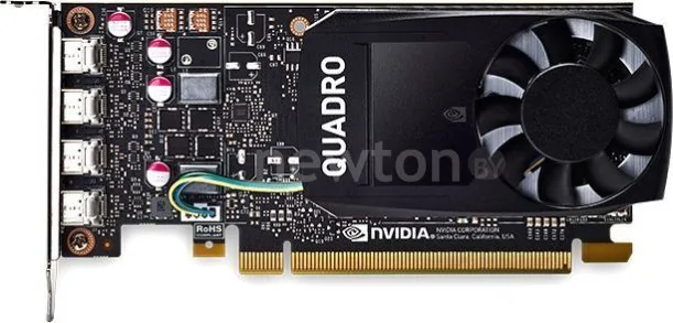 Видеокарта PNY Quadro P1000 4GB GDDR5 [VCQP1000-PB]