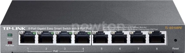 Коммутатор TP-Link TL-SG108PE