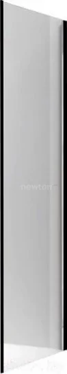 Душевая стенка Pelican BP02080B (черный)
