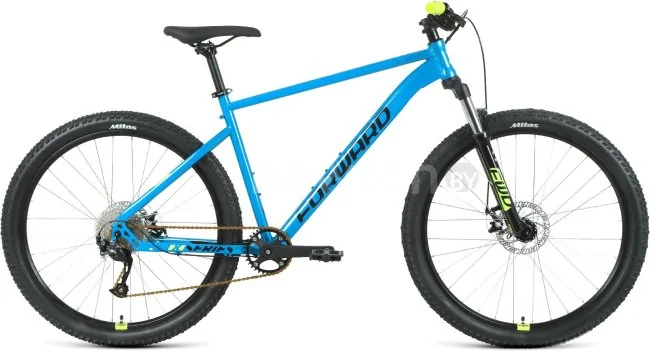Велосипед Forward Sporting 27.5 XX D р.19 2022 (синий/желтый)