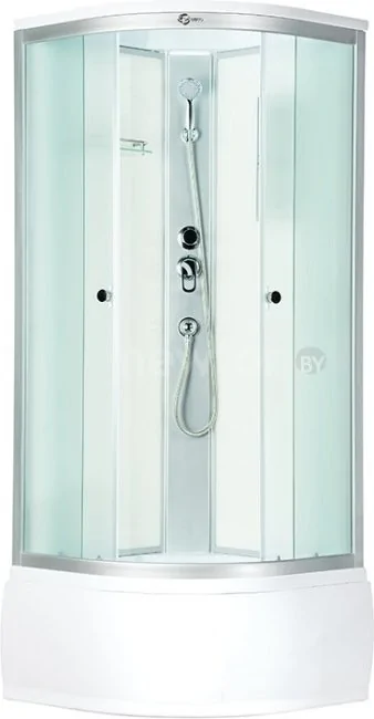 Душевая кабина Saniteco SN-8001W 90x90 (прозрачное стекло)