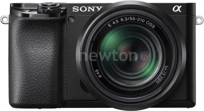 Беззеркальный фотоаппарат Sony Alpha a6100 Double Kit 16-50mm + 55-210mm (черный)