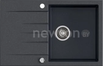 Кухонная мойка Kernau KGS V 45A 1B1D Black Metallic