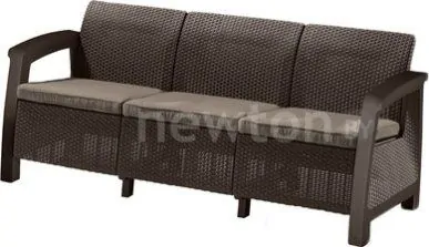Садовый диван Keter Bahamas Love Seat Max (коричневый)