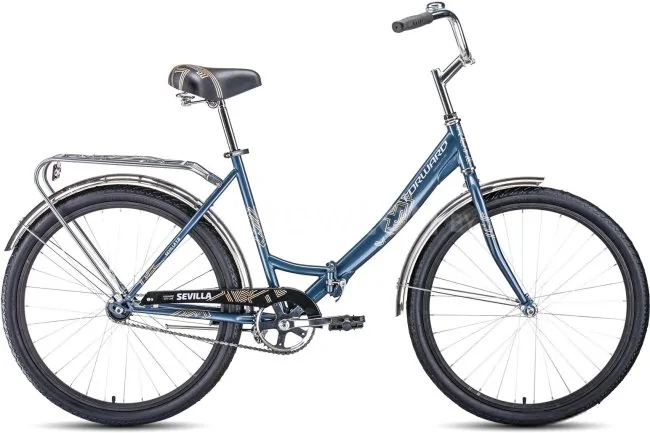 Велосипед Forward Sevilla 26 1.0 2020 (синий)