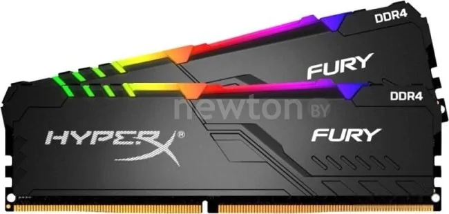 Оперативная память HyperX Fury RGB 2x16GB DDR4 PC4-21300 HX426C16FB4AK2/32