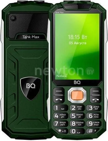 Телефон BQ-Mobile BQ-3586 Tank Max (зеленый)