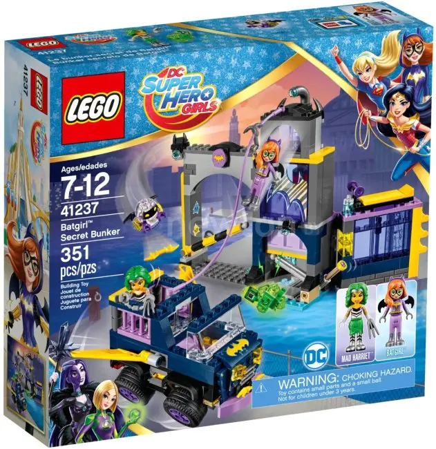 Конструктор LEGO DC Super Hero Girls 41237 Секретный бункер Бэтгёрл