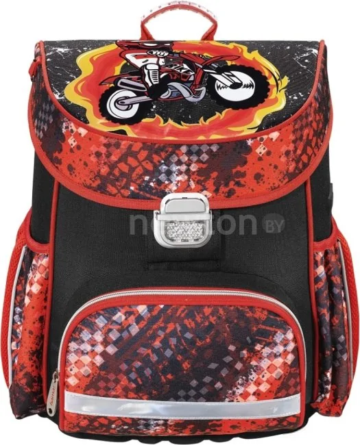 Рюкзак Hama Motorbike 139073 (черный/красный)