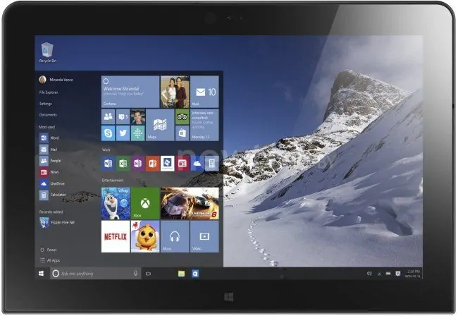 Бизнес планшет Lenovo ThinkPad 10 (2nd Gen) 64GB LTE [20E4S0MC00]