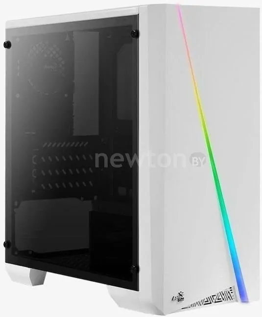 Корпус AeroCool Cylon Mini Tempered Glass (белый)