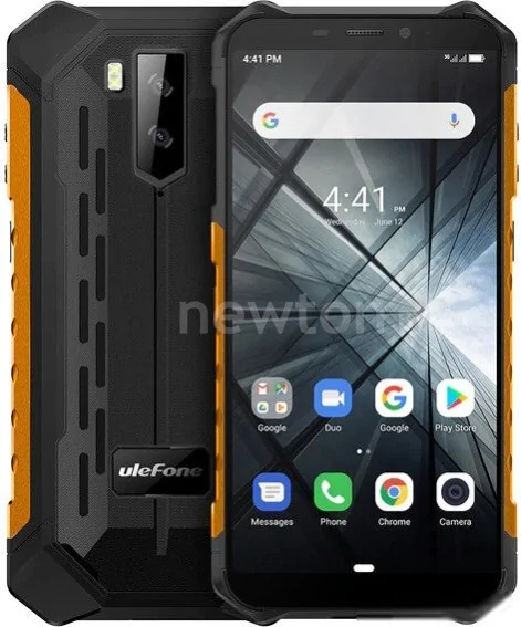 Телефон Ulefone Armor X3 (оранжевый)