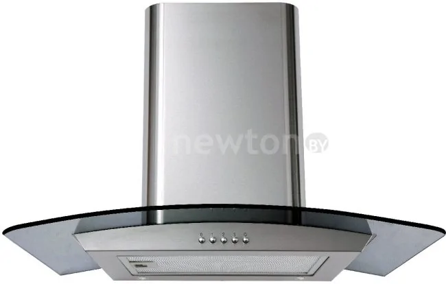 Кухонная вытяжка Backer QD60A-G6L120 Inox/Black Glass