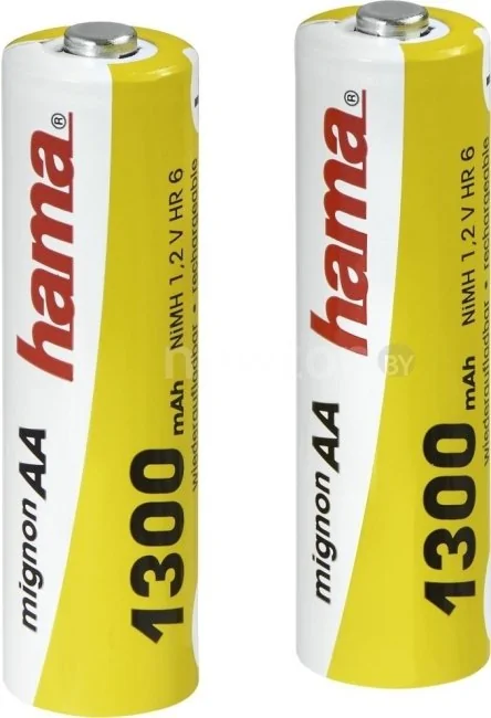 Аккумуляторы Hama AA 1300mAh 2 шт [00046569]