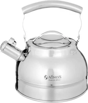 Чайник со свистком Agness 914-302