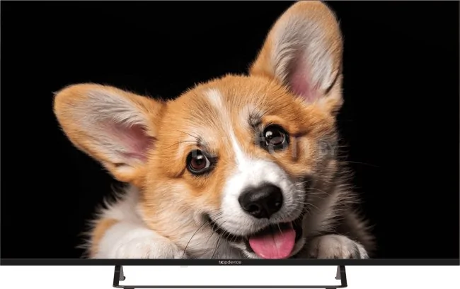 Телевизор Topdevice 50" SMART TV YаOS 03 (черный)