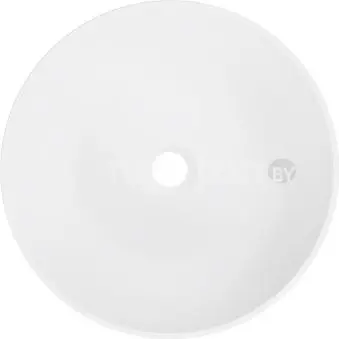 Умывальник Belux Джаз 410 Круг (18, белый матовый/Solid Surface)
