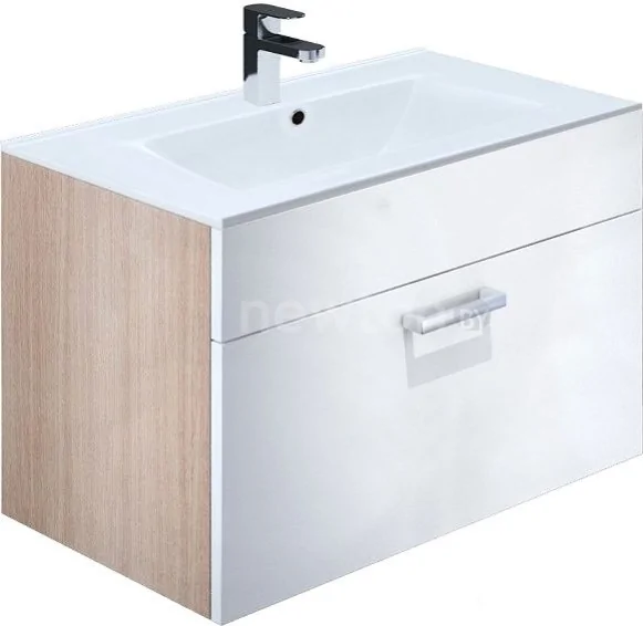 IDDIS Тумба с умывальником Mirro 80 MIR80W2i95K