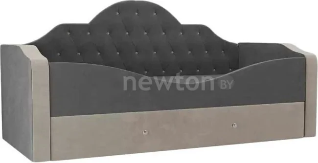 Кровать-тахта Mebelico Скаут 162x72 102891 (серый/бежевый)