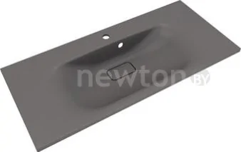 Умывальник Symbolite Фортуна 100x45 (кварц, серый шелк)