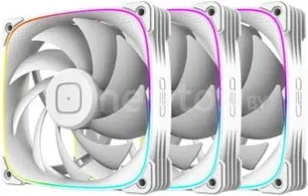 Комплект вентиляторов для корпуса Geometric Future Squama 3003W-12 Triple Pack (белый)