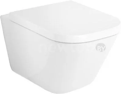 Унитаз Roca The Gap Clean Rim A34647L000 + 801470004 с крышкой