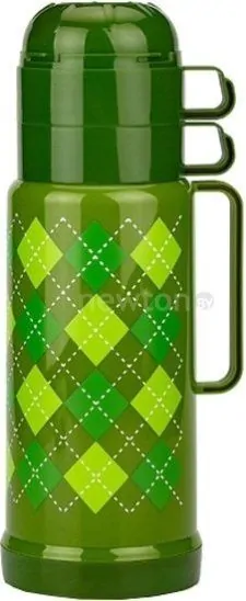Термос Attribute AVF501 Tartan 1л (зеленый)