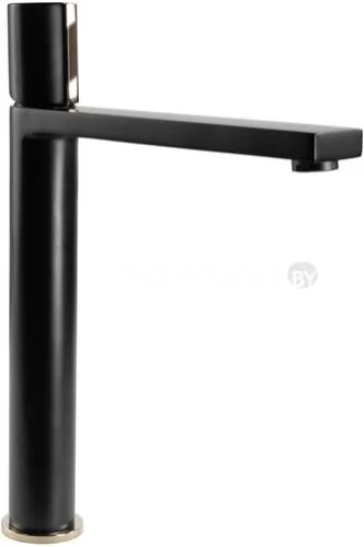 Смеситель Rea Icon REA-B5681 (черный/золотой)