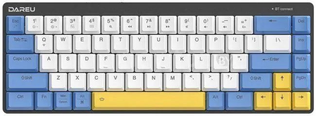 Клавиатура Dareu EK868 (Kaihl Brown, White-Blue-Yellow)