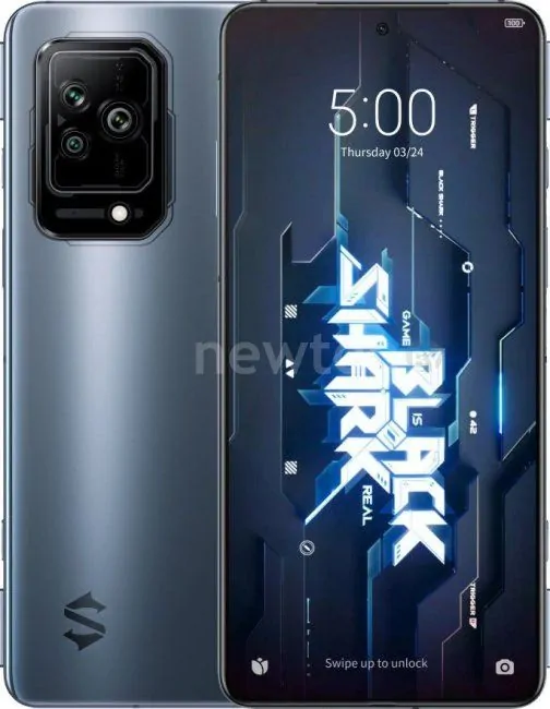 Телефон Black Shark 5 12GB/256GB международная версия (серый)