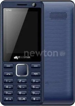Телефон Micromax X740 (синий)