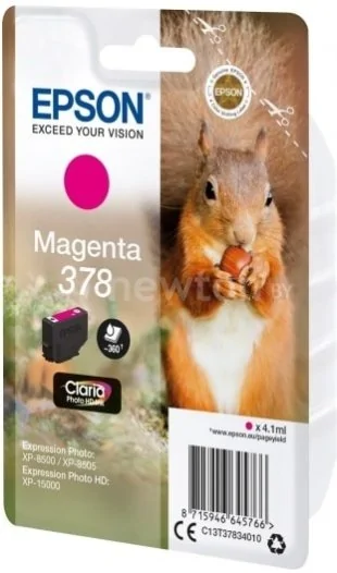 Картридж Epson C13T37834020