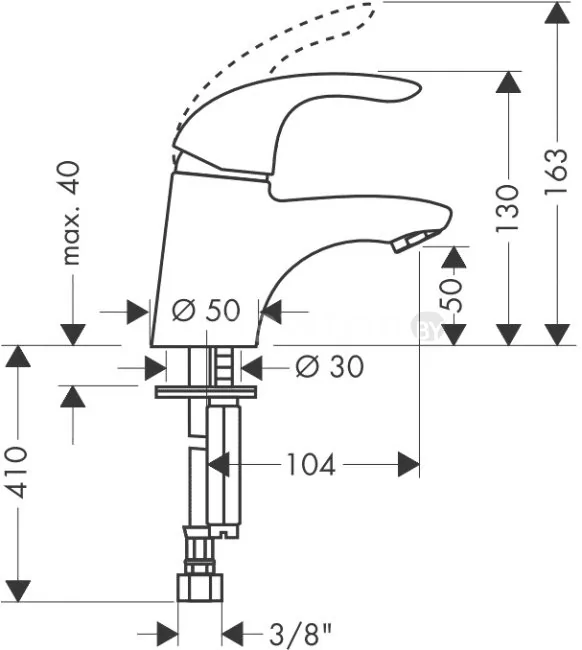 Смеситель Hansgrohe Focus E 31718000
