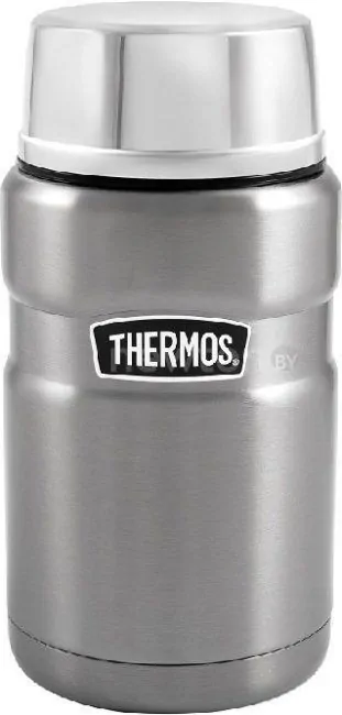 Термос для еды THERMOS King-SK-3020SBK 0.71л (серебристый)