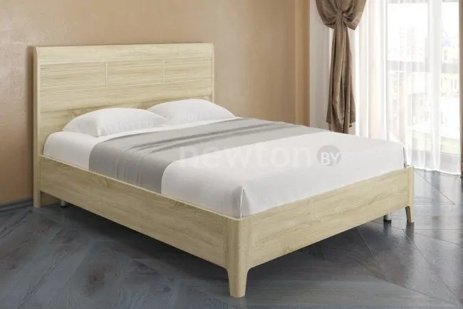 Кровать Лером Мелисса КР-2864-СН 180x200 (дуб сонома)