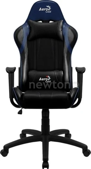 Кресло AeroCool AC100 AIR (черный/синий)
