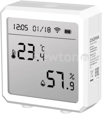 Термогигрометр Digma DiSense T5
