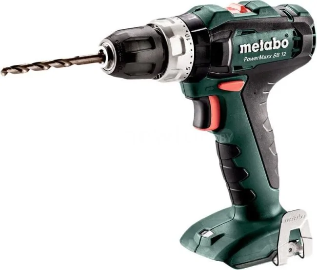 Ударная дрель-шуруповерт Metabo PowerMaxx SB 12 601076840 (без АКБ, кейс)