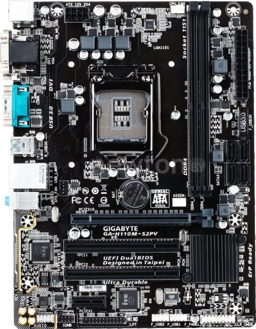 Материнская плата Gigabyte GA-H110M-S2PV (rev. 1.0)