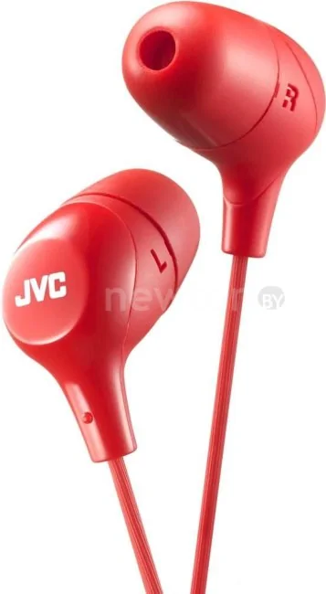 Наушники JVC HA-FX38 (красный)