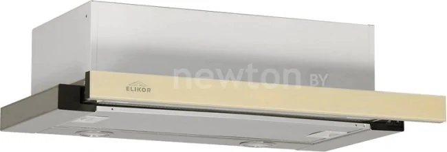 Кухонная вытяжка Elikor Интегра Glass 50Н-400-В2Г (нержавеющая сталь/бежевый)