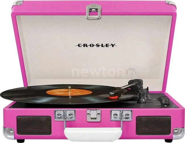 Виниловый проигрыватель Crosley Cruiser Deluxe (розовый)