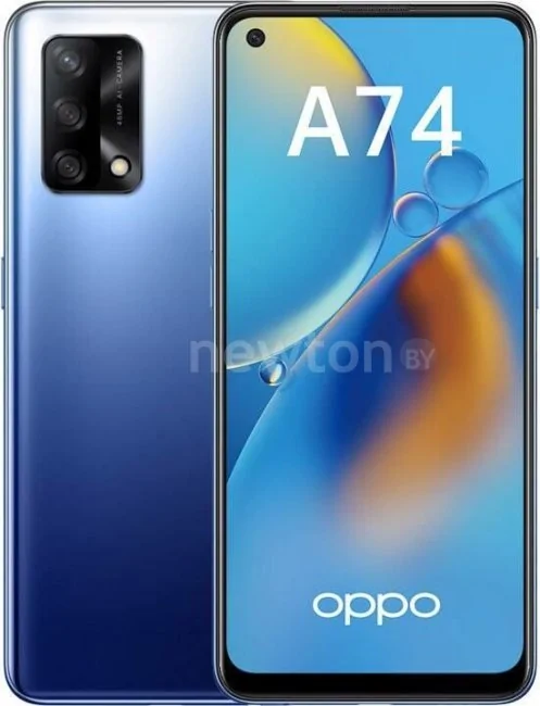 Телефон Oppo A74 CPH2219 4GB/128GB (синий)