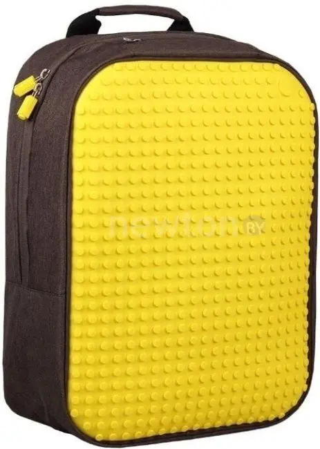 Рюкзак Upixel Canvas Classic Pixel WY-A001 (коричневый/желтый)